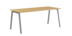 Skrivbord, rektangulärt, A-stativ, ek, Offix
