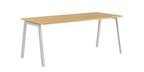 Skrivbord, rektangulärt, A-stativ, ek, Offix