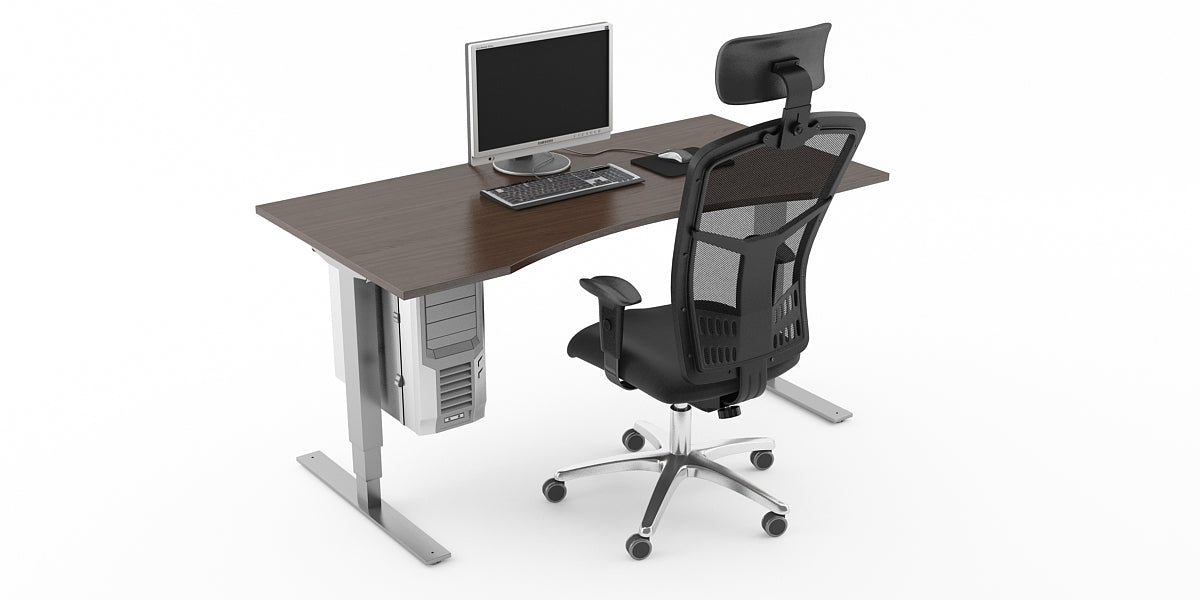 Offix Skrivbordsplats, fast stativ