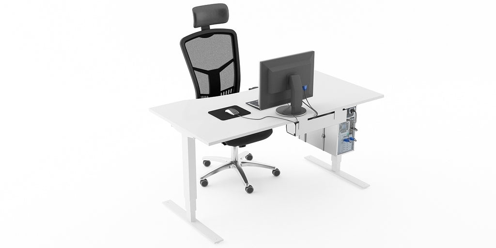 Offix Skrivbordsplats, fast stativ