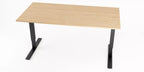 Skrivbord, Björk, rektangulärt, T-benstativ, Offix