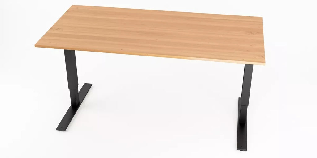 Skrivbord, Bok, rektangulärt, T-benstativ, Offix