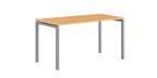 Skrivbord, rektangulärt, U-stativ, bok, Offix