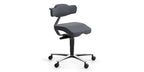 Ergonomisk kontorsstol, Sitt&Flex, 360, grå, Offix