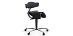 Ergonomisk kontorsstol, Sitt&Flex, 360S, svart, Offix