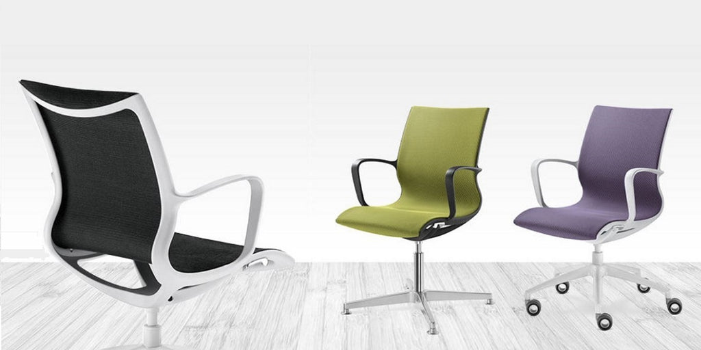 Konferensstol, Konfnet, lila mesh, Offix