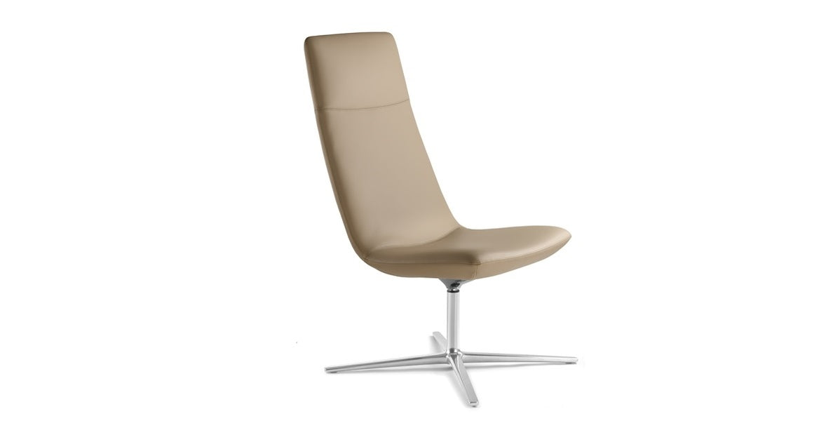 Loungefåtölj, Plain, Hög rygg, Offix