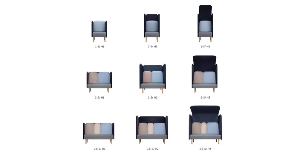 Loungesoffa, Box, Offix