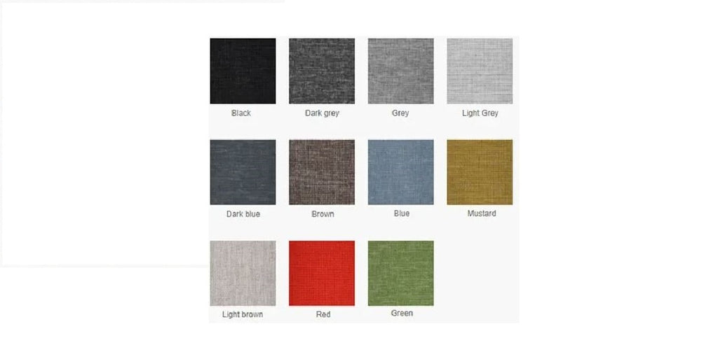 Bordsskärm, tyg, front, basic, svart, Offix